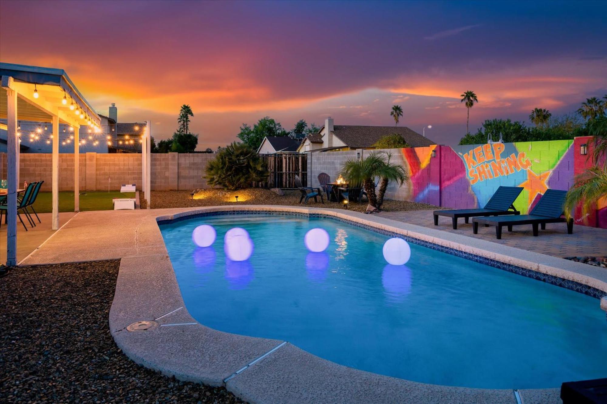 Mini Golf Fire Pit Pool Game Room Chandler Εξωτερικό φωτογραφία